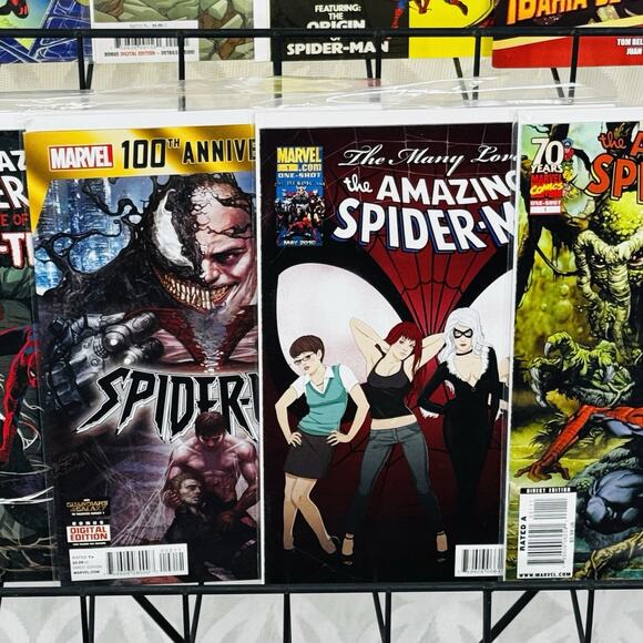 Amazing Spider-Man One Shot Lot Kraven Many Loves Dark Reign List Jackal Files - Picture 6 of 7